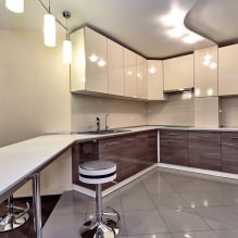 Дизайн кухни с барной стойкой: 60 современных фото в интерьере -16
