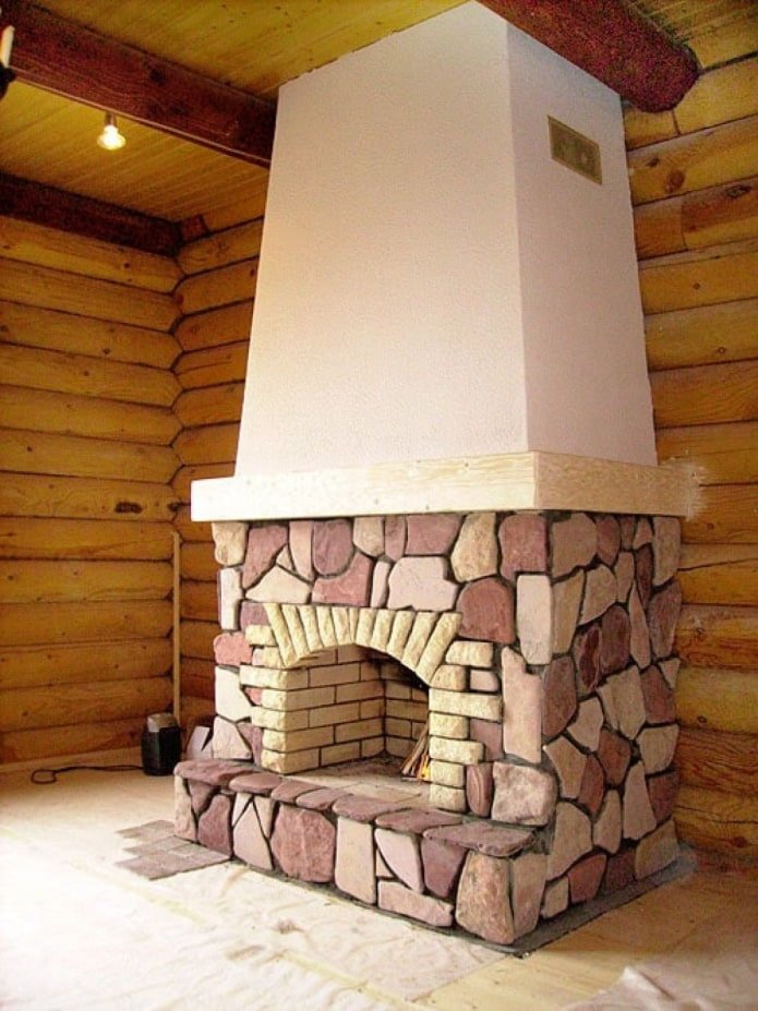 каменная отделка