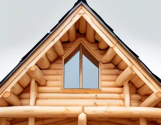 Двухскатная крыша на деревянном срубе: технологии и способы реализации