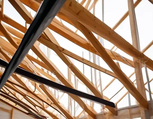 Анализ конструкций и монтаж подвесных стропил: схема и рекомендации